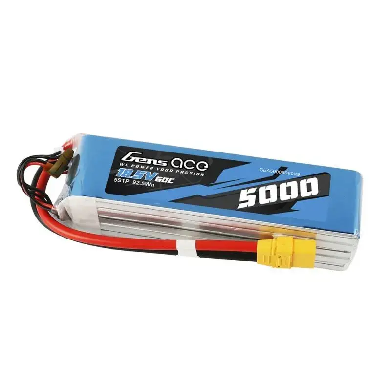 Akumuliatorius LiPo Gens Ace Bashing 5000mAh 18.5V 60C 5S1P - XT90
