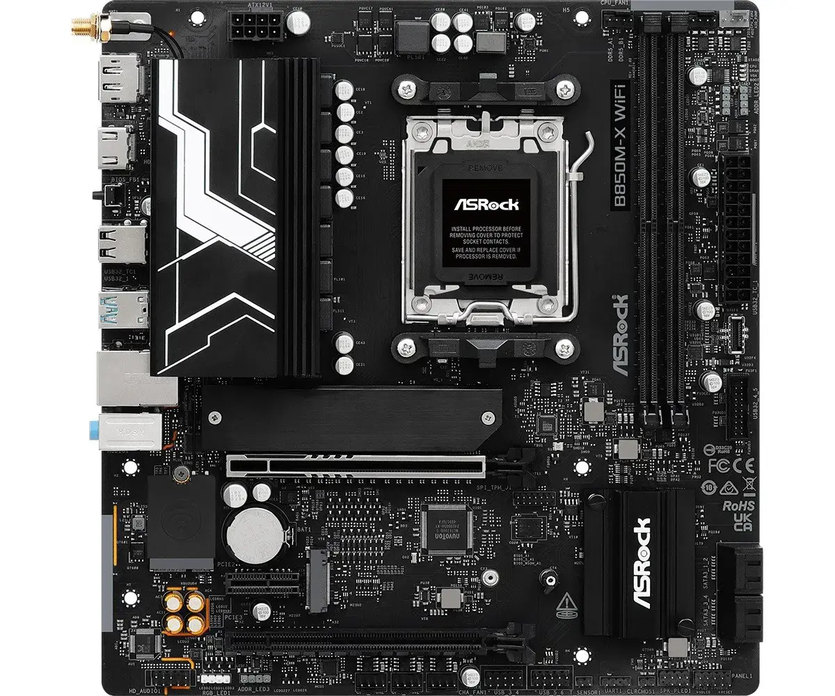 Asrock B850M-X WiFi R2 AMD B850 Socket AM5 micro ATX