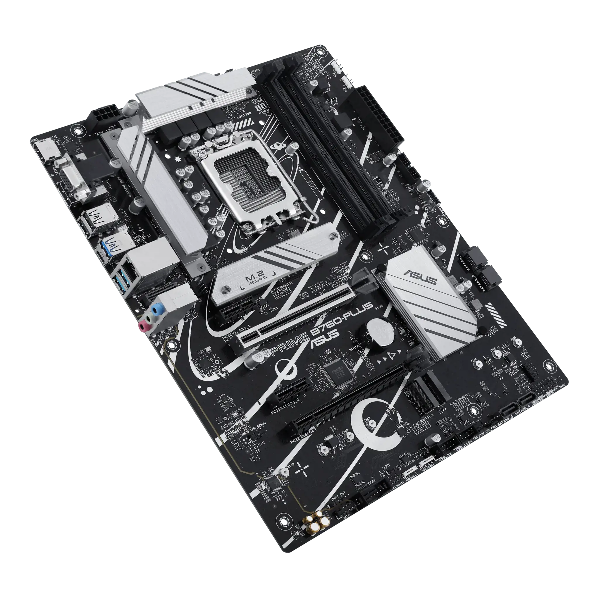 ASUS PRIME B760-PLUS, Intel, LGA 1700, Intel® Celeron®, Intel® Core™ i3, Intel® Core™ i5, Intel® Core™ i7, Intel® Core™ i9,..., LGA 1700, DDR5-SDRAM, 192 GB