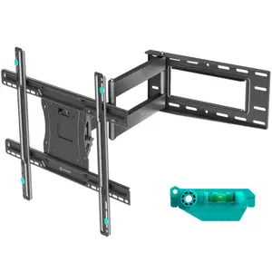 ONKRON TV Wall Mount Bracket for 40” – 75 Inch LCD LED OLED Screens, Black