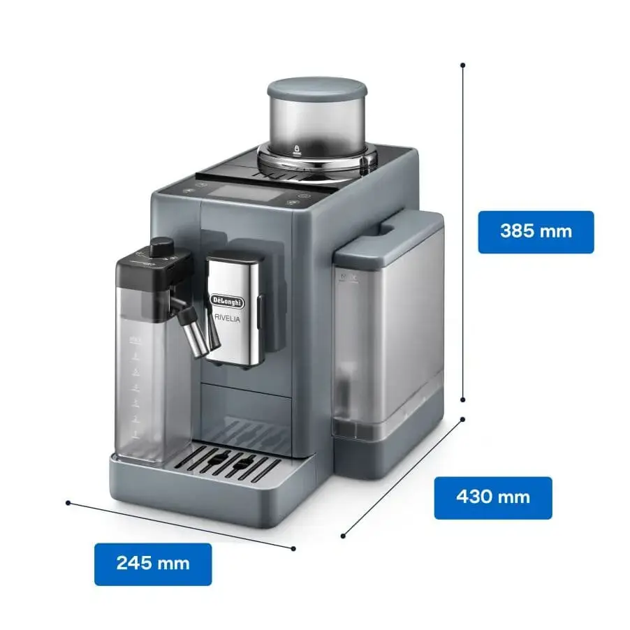 Kavos aparatas DeLonghi 8004399026636, 1,4 litrai, 1450 W, Pilka, Automatic