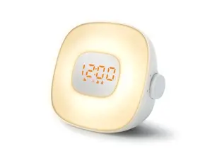 "Muse Light Clock Radio" ML-198CR USB jungtis, balta, AUX įvestis