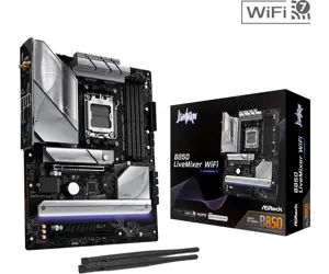 Mainboard ASROCK AMD B850 SAM5 ATX Memory DDR5 Memory slots 4 2xPCI-Express 4.0 16x 1xPCI-Express 5…