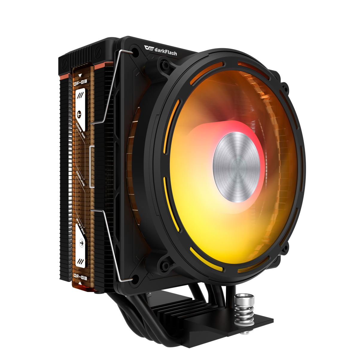 Active cooling for the processor Darkflash E400 (black)