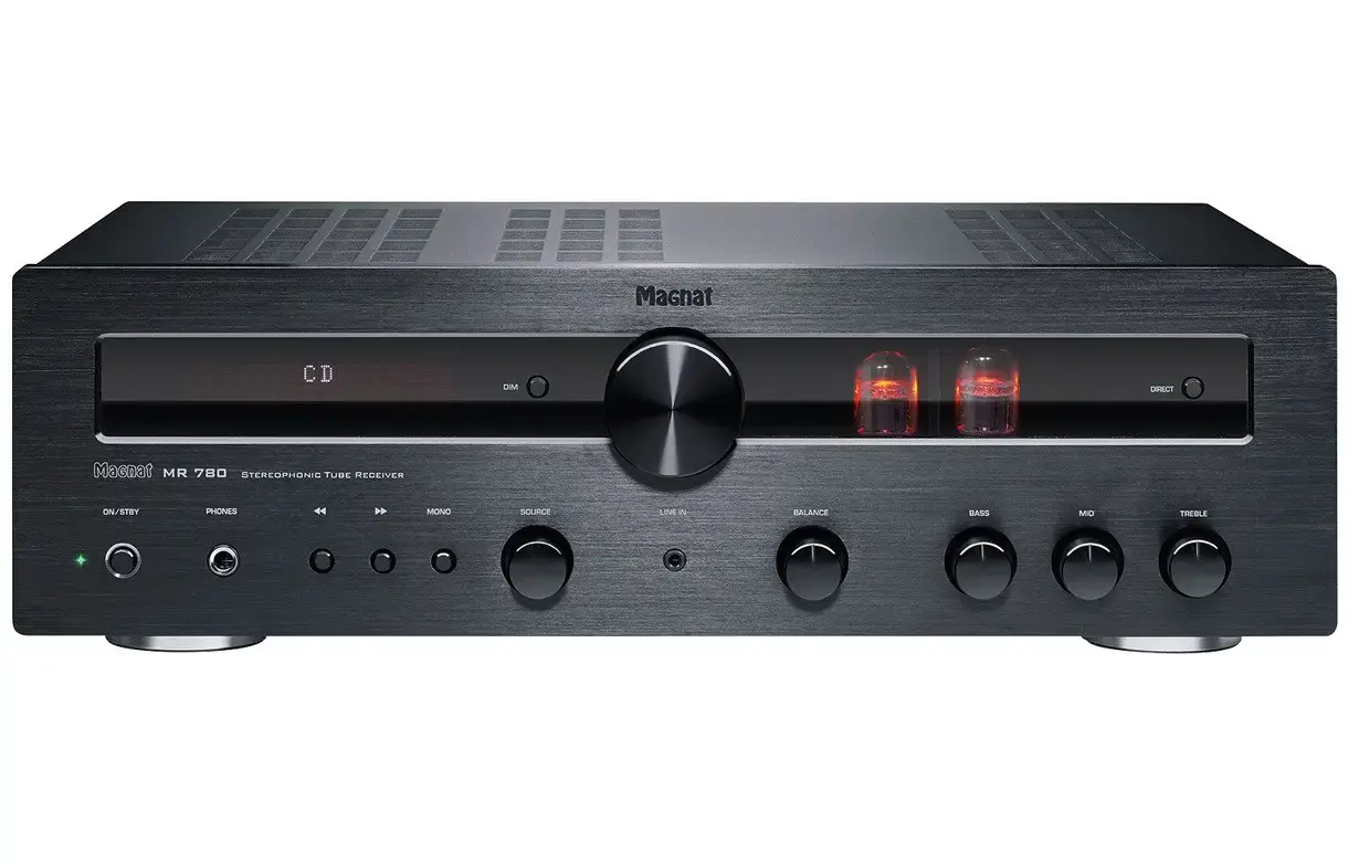 MAGNAT MR 780 hibridinis stereofoninis stiprintuvas Juodas