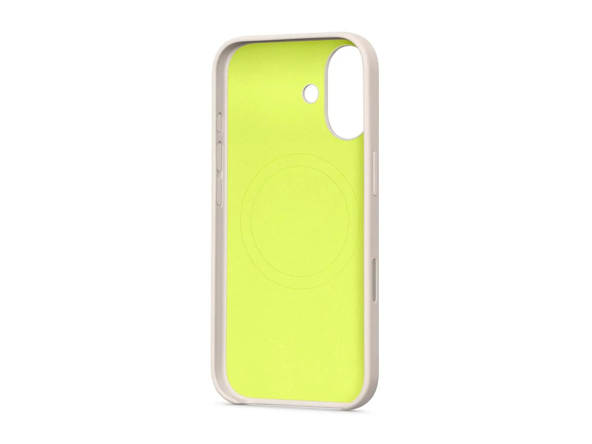 Apple iPhone 17 Case with MagSafe and Camera Control — Lime Stone | Apple