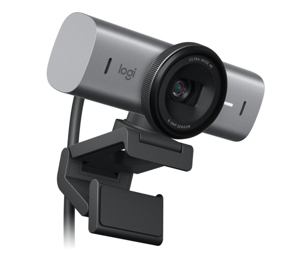 Logitech MX Brio 705 for Business Internetinė kamera, 8.5 MP, 4K Ultra HD 4096x2160, USB-C, Graphite