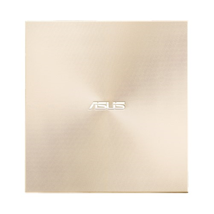 ASUS ZenDrive U9M, auksinis, dėklas, horizontalus, nešiojamasis kompiuteris, DVD±RW, USB 2.0