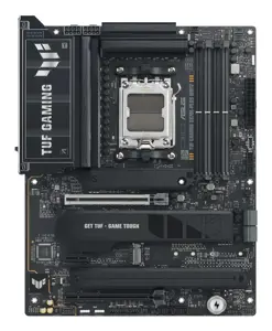 Mainboard ASUS AMD X870E SAM5 ATX Memory DDR5 Memory slots 4 1xPCI-Express 3.0 1x 1xPCI-Express 4.0 16x 1xPCI-Express 5.0 16x 4xM.2 1xHDMI 4xUSB 2.0 7xUSB 3.2 2xUSB-C 1xRJ45 3xAudio port TUFGAMX870E-PLUSWIFI7