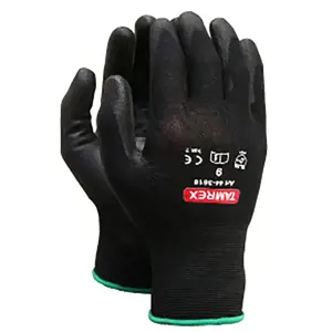 Darbo pirštinės TAMREX PerfectFit, nailonas, dydis 9