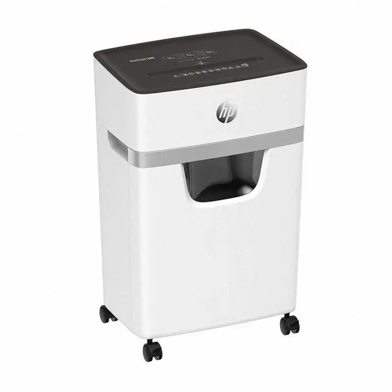 HP ONESHRED 10MC smulkintuvas, mikro pjaustymas, P-5, 10 kortelių, 20 l, šviesiai pilkas
