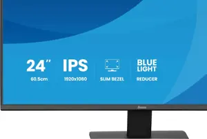 iiyama ProLite X2491H-B1 computer monitor 60.5 cm (23.8") 1920 x 1080 pixels Full HD LCD Black