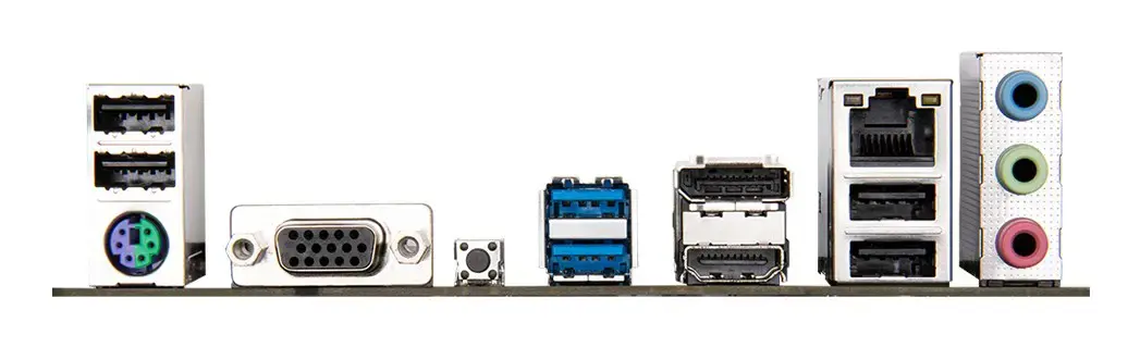 Pagrindinė plokštė GIGABYTE AMD B650 SAM5 Micro-ATX Atmintis DDR5 Atminties lizdai 2 1xPCI-Express 3.0 1x 1xPCI-Express 4.0 16x 1xM.2 1x15pin D-sub 1xHDMI 1xDisplayPort 4xUSB 2.0 2xUSB 3.2 1xPS/2 1xRJ45 3xAudio prievadas B650MS2H