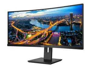 Monitorius Philips B Line 346B1C/00, 86.4 cm (34"), 3440 x 1440 pixels, Quad HD, LCD, 4 ms, Black