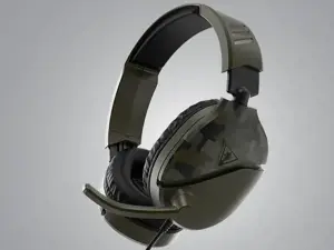"Turtle Beach Recon 70 Green Camo" žaidimų ausinės - "Camo Green", laidinės, žaidimų, 20 - 20000 Hz, 485,3 g, ausinės, juodos, žalios
