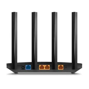 Belaidis maršrutizatorius TP-LINK belaidis maršrutizatorius 1500 Mbps Wi-Fi 6 1 WAN 3x10/100/1000M Antenų skaičius 4 ARCHERAX17