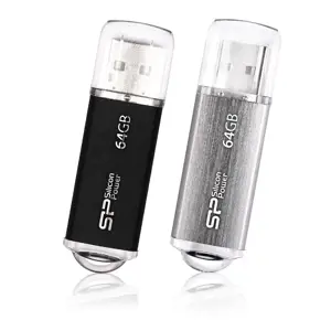 SILICON POWER atmintinė USB Ultima II I-series 64GB USB 2.0 juoda