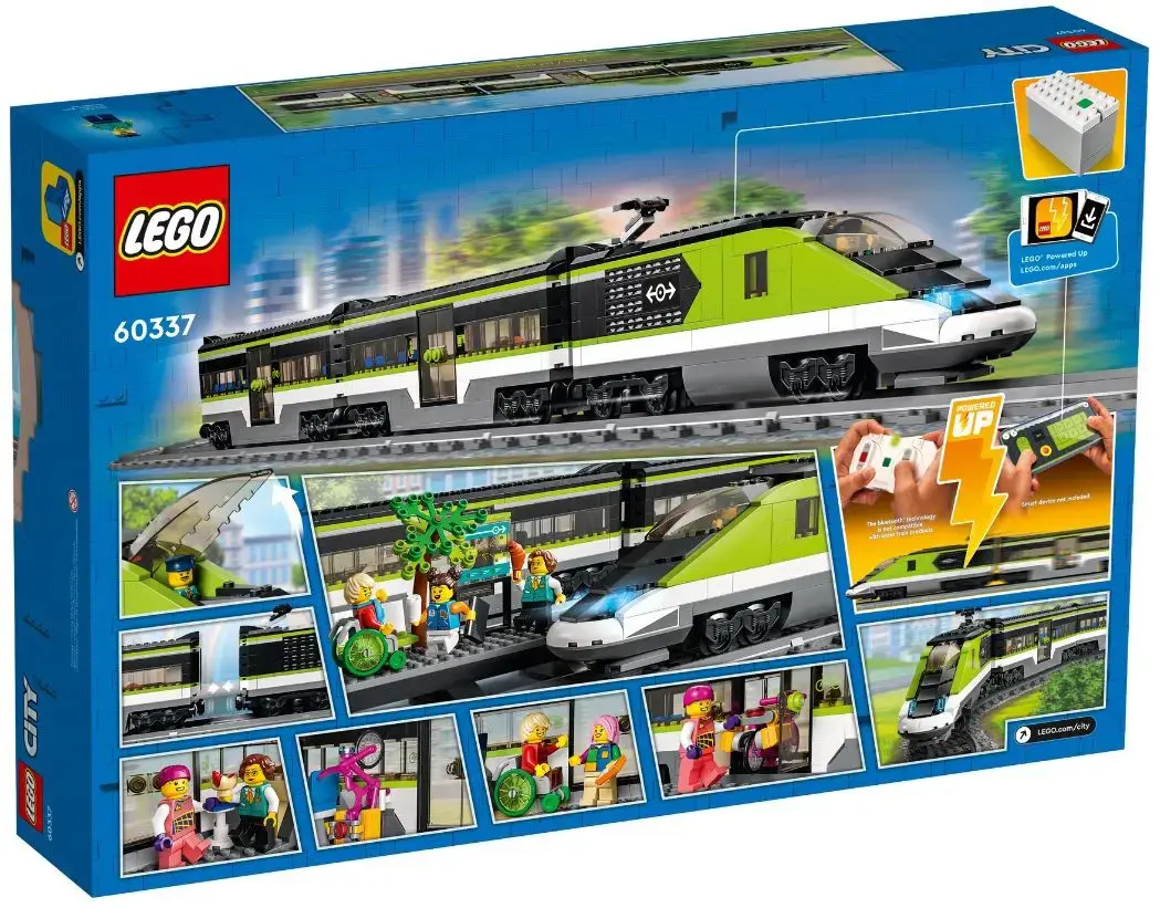 LEGO CITY 60337 GREITASIS KELEIVINIS TRAUKINYS
