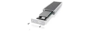 ICYBOX IB-1817Ma-C31 "IcyBox" išorinis korpusas M.2 NVMe SSD, USB 3.1 Type-C, sidabrinės spalvos