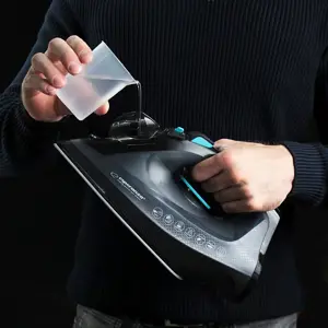 Esperanza EHI010 Steam iron Ceramic soleplate Grey, Black 2600 W