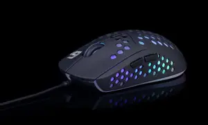 GEMBIRD USB žaidimų pelė su RGB apšvietimu RAGNAR RX400 6 mygtukai 7200DPI