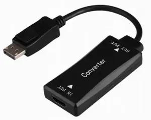 GEMBIRD Aktyvus 4K 30 Hz HDMI moteriškos lyties į "DisplayPort" vyriškos lyties adapterio kabelis 0…