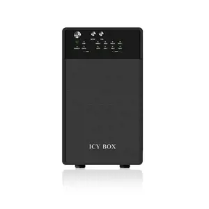 ICYBOX IB-RD3620SU3 IcyBox Išorinė RAID sistema 2x3,5 SATA I/II/III, USB 3.0, eSATA, juoda
