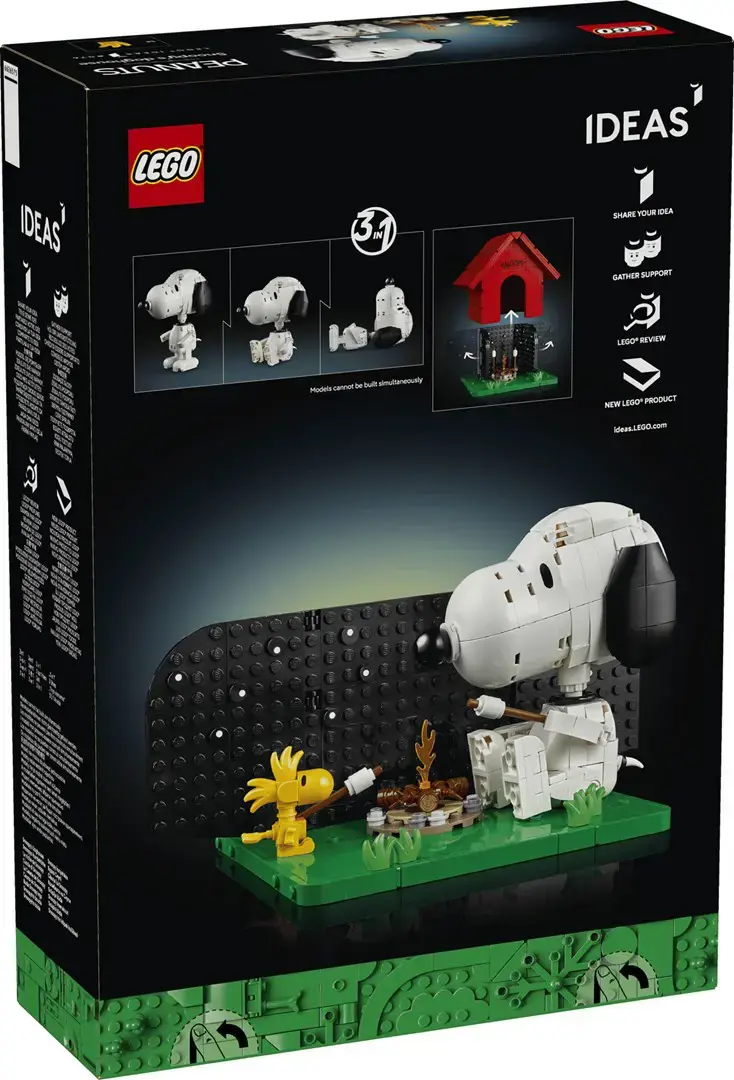 LEGO IDEAS 21368 Peanuts: Snoopy's Doghouse
