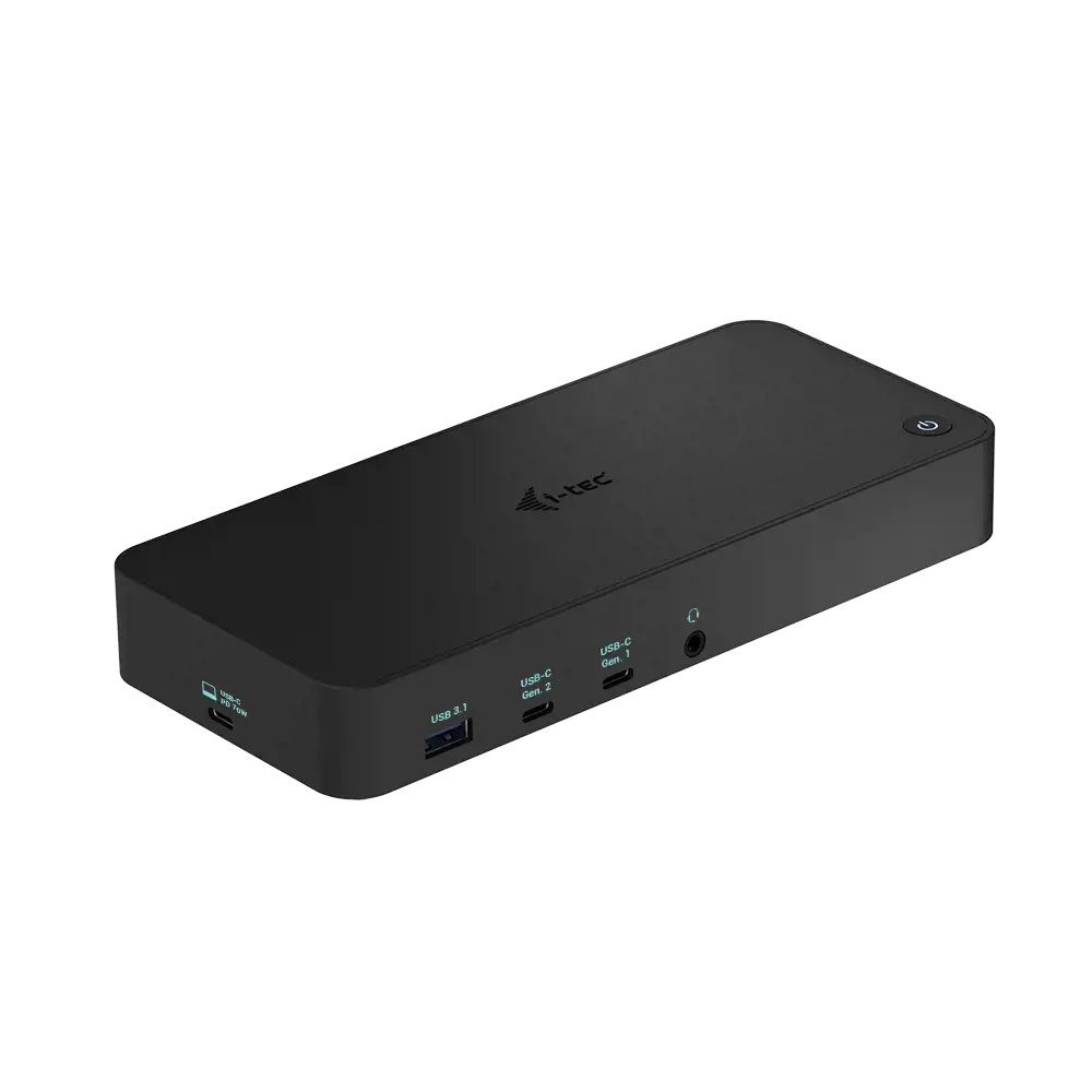I-TEC USB 3.0 / USB-C / "Thunderbolt" 3x 4K doko stotelė + 100 W maitinimo šaltinis
