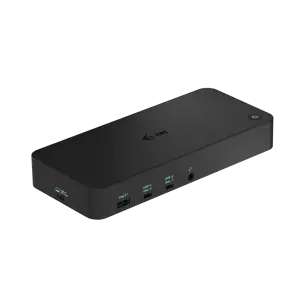 I-TEC USB 3.0 / USB-C / "Thunderbolt" 3x 4K doko stotelė + 100 W maitinimo šaltinis