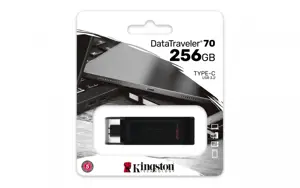KINGSTON 256GB "DataTraveler 70" USB-C 3.2 Gen 1