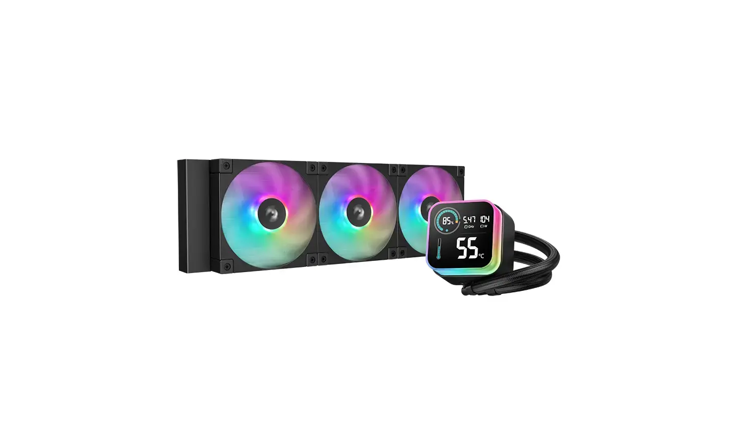 DeepCool LQ360 Processor Liquid cooling kit 12 cm Black 1 pc(s)
