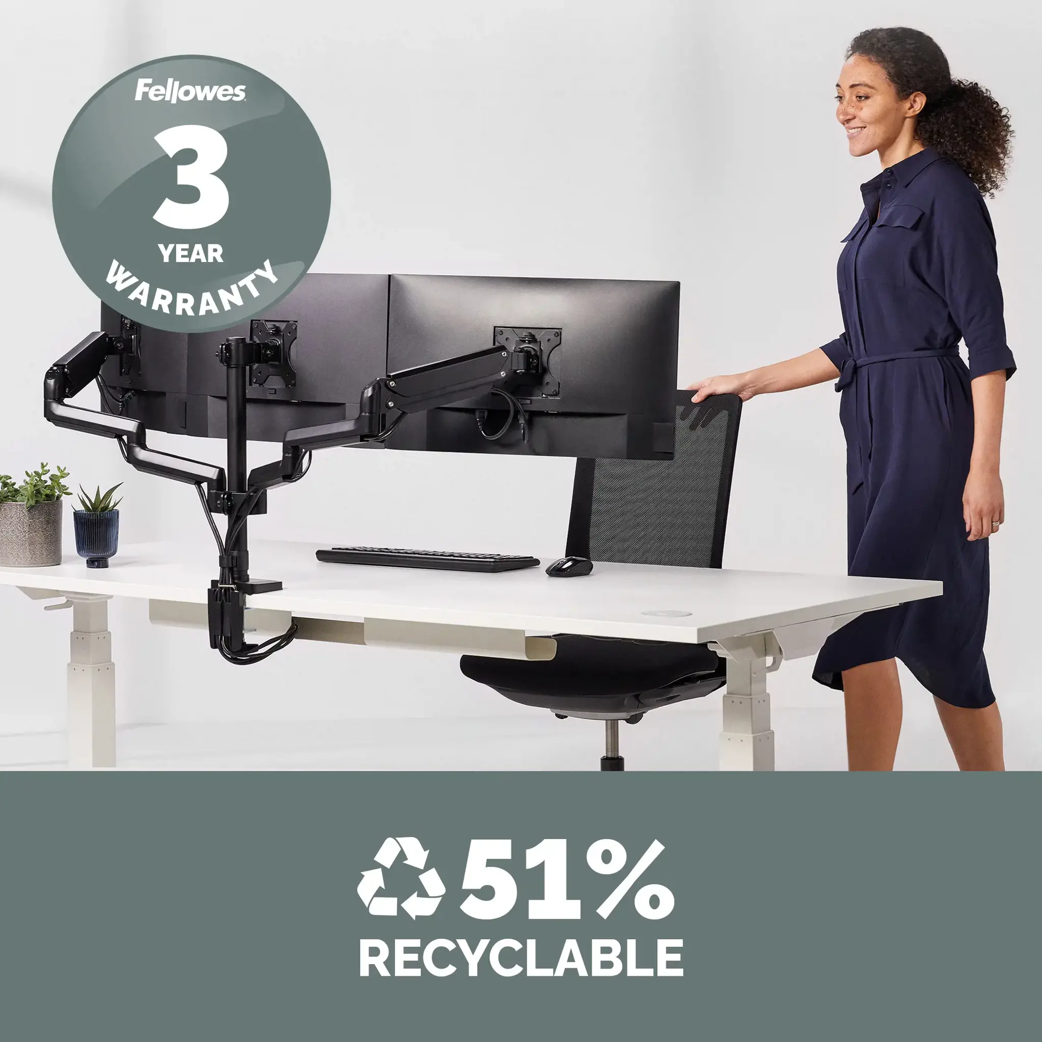 "Fellowes" 8042601, spaustuvas/prietaisas, 21 kg, 68,6 cm (27"), 75 x 75 mm, 100 x 100 mm, juodas