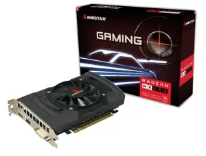 Vaizdo plokštė BIOSTAR Radeon RX 550 4 GB, GDDR5, VA5505RF41