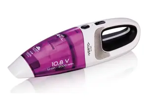 ETA Dulkių siurblys Verto ETA344290000 Belaidis darbinis, Rankinis, 10,8 V, Darbo laikas (maks.) 15 min, Baltas/violetinis