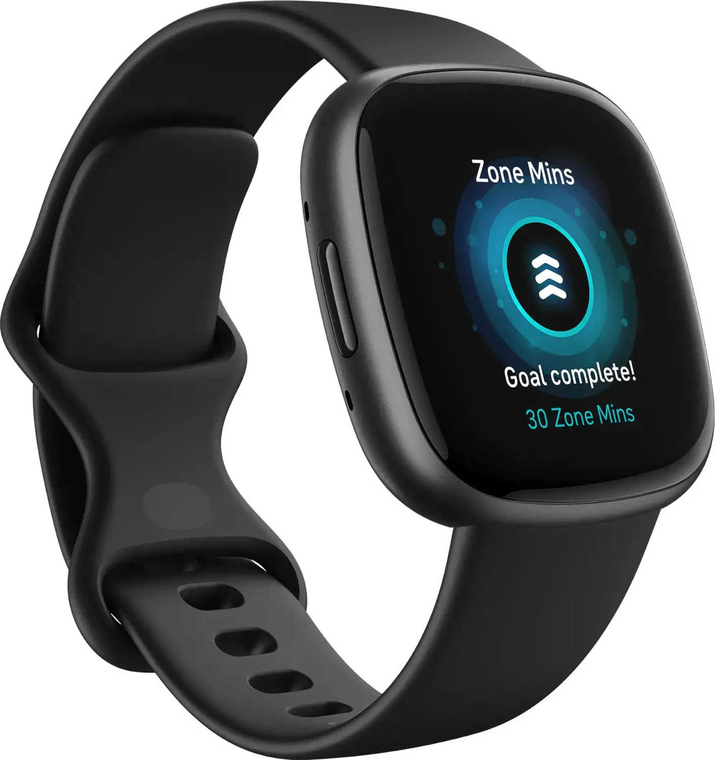 "Fitbit Versa 4", juoda/grafitinė