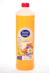 Muilas, skystas, su glicerinu, gėlių kvapo, 1l