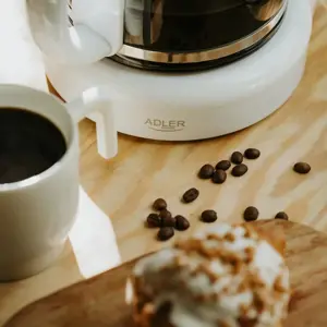 Kavos aparatas Adler AD 4383w, 900 W, Overflow coffee maker