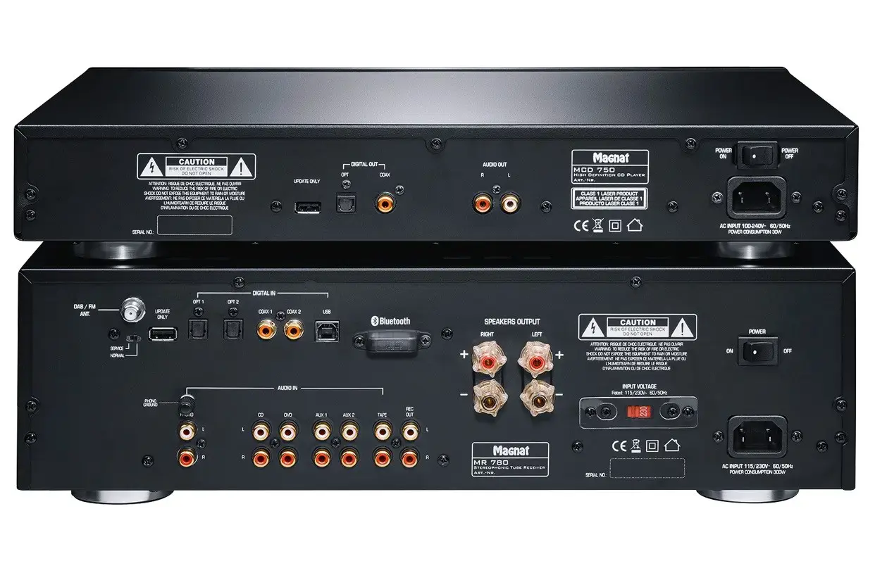 MAGNAT MR 780 hibridinis stereofoninis stiprintuvas Juodas