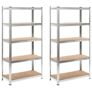 Lentynos, 2vnt., 90x40x180cm, MDF