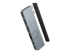 USB šakotuvas "Hyper HD575-GRY-GL