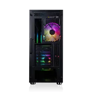 MODECOM VOLCANO AMIRANI ARGB JUODAS KOMPIUTERIO KORPUSAS