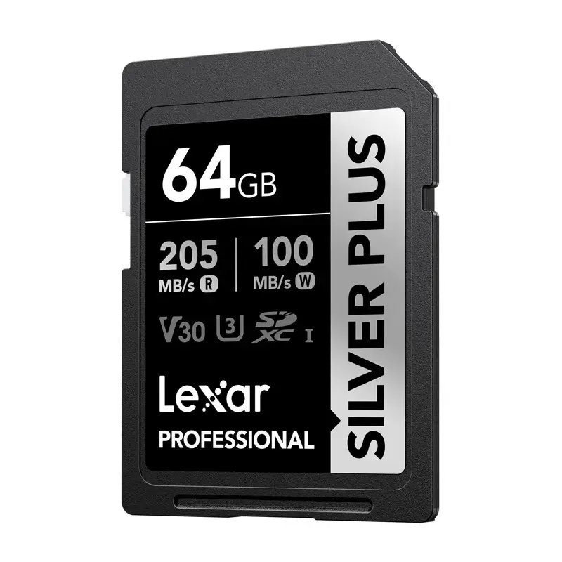 Lexar Professional SILVER PLUS SDXC 64GB memory card