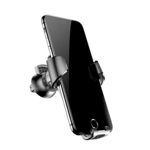 Baseus SUYL-01 telefono laikiklis automobiliui juodas