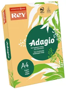 Spalvotas popierius REY ADAGIO 98, A4, 80 g/m2, 500 lapų, smėlio gelsvai rausva