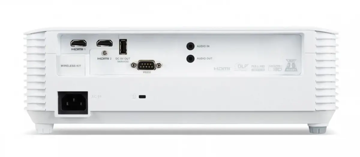 Acer H6546Ki, 5200 ANSI lumens, DLP, 1080p (1920x1080), 10000:1, 16:9, 4:3