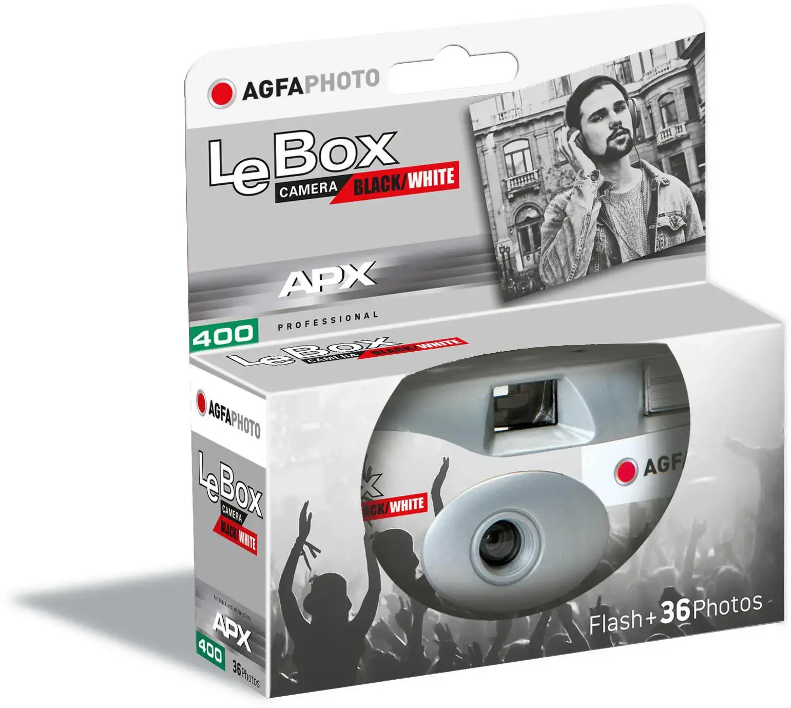 Agfa LeBox Flash Black &amp; White 400/36