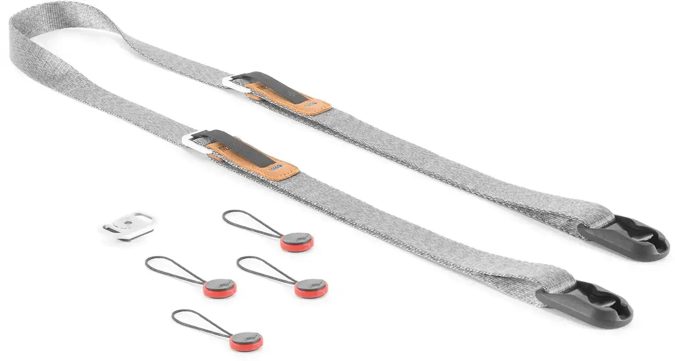 "Peak Design" fotoaparato dirželis "Leash", pelenų spalvos