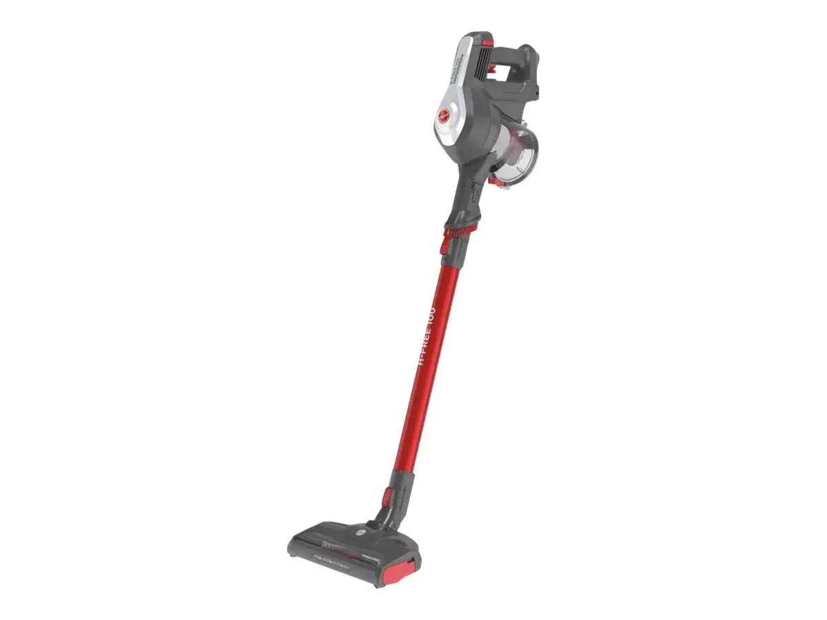 Hoover HF122GPT 011, Bagless, Titanium, 0.9 L, Rubber, Dry, Cyclonic, Fabric