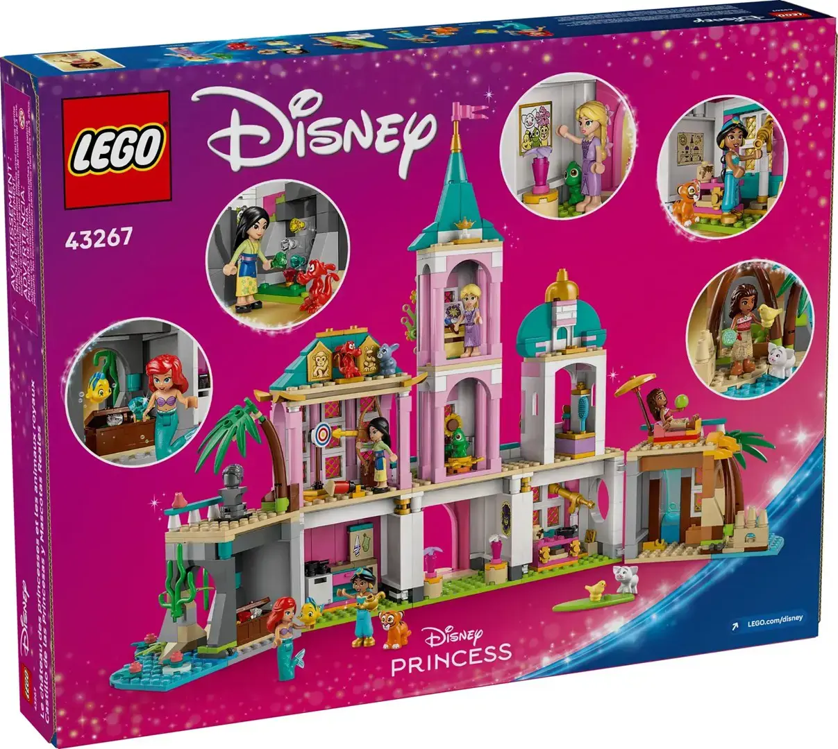 LEGO DISNEY 43267 Princes Castle and Royal Pets